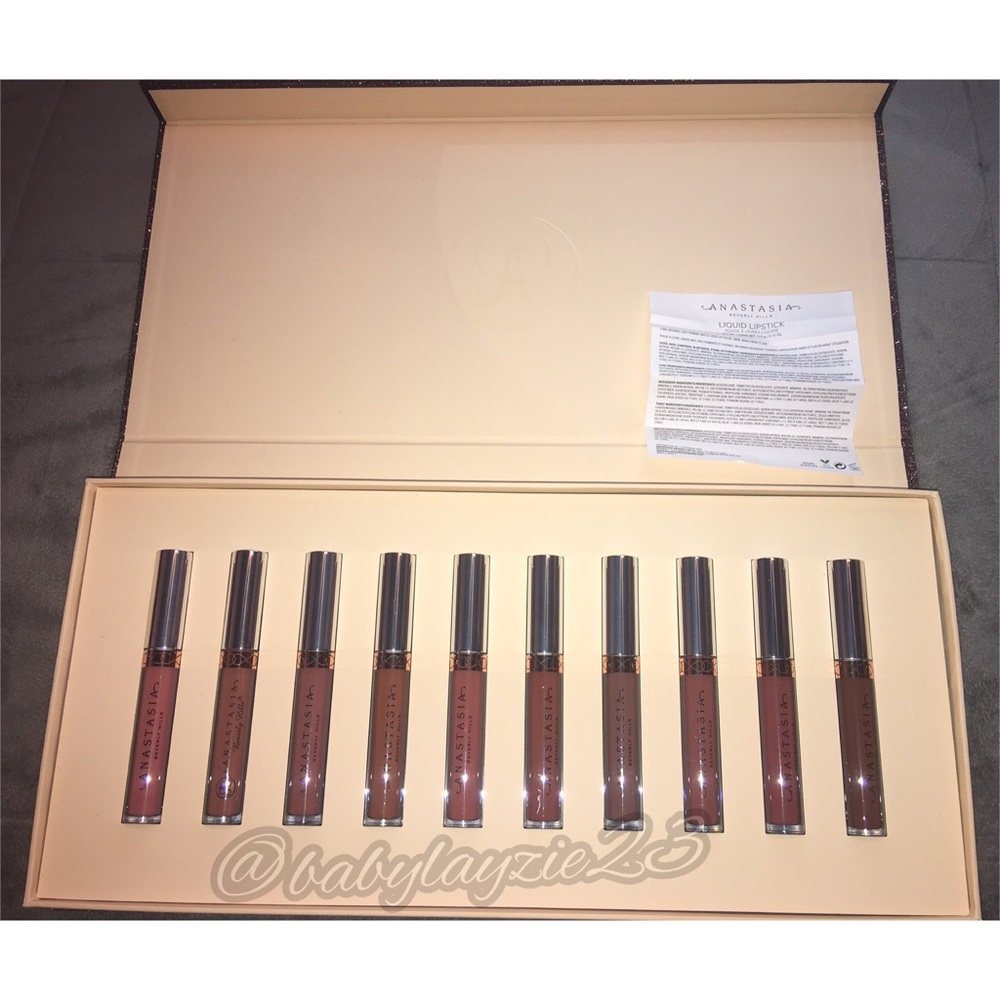 Anastasia Beverly Hills Liquid Lipsticks Set🤎